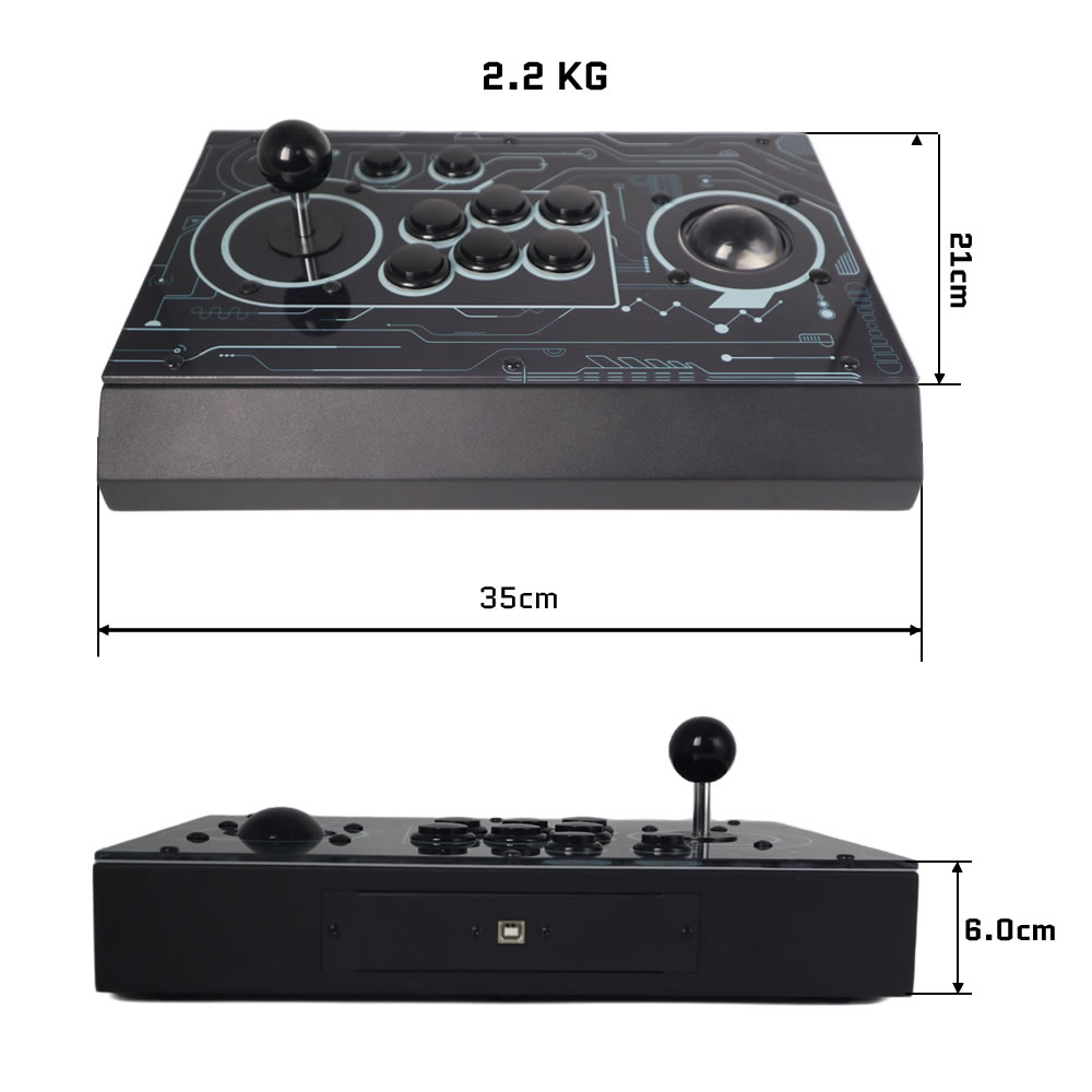 FightBox R10/R10 PRO Arcade Fi - đánh giá và giá Trackball Controller Arcade