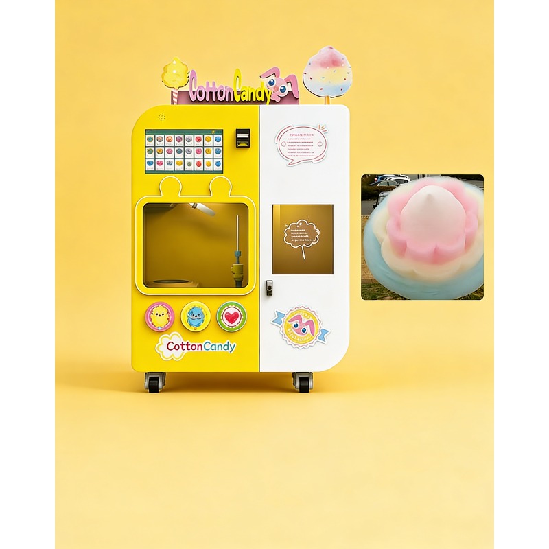 Fully Automatic Cotton Candy V - đánh giá và giá Arcade Vending Machines